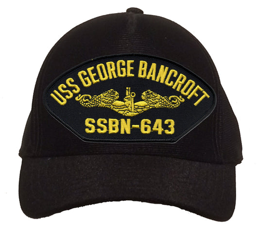 USS George Bancroft SSBN-643 Gold Dolphins Cap
