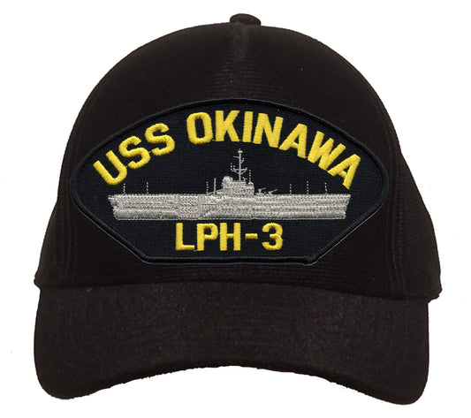 USS Okinawa LPH-3 Cap