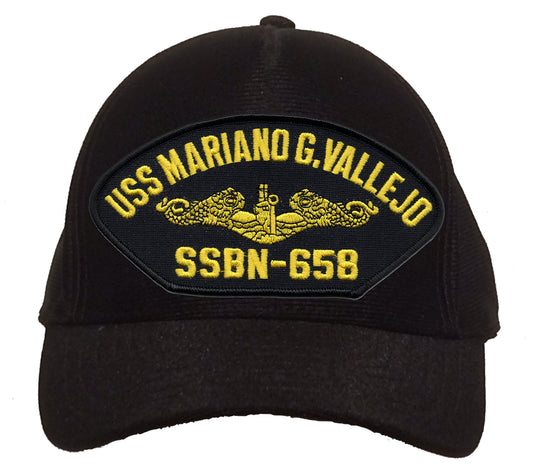 USS Mariano G. Vallejo SSBN-658 Gold Dolphins Cap