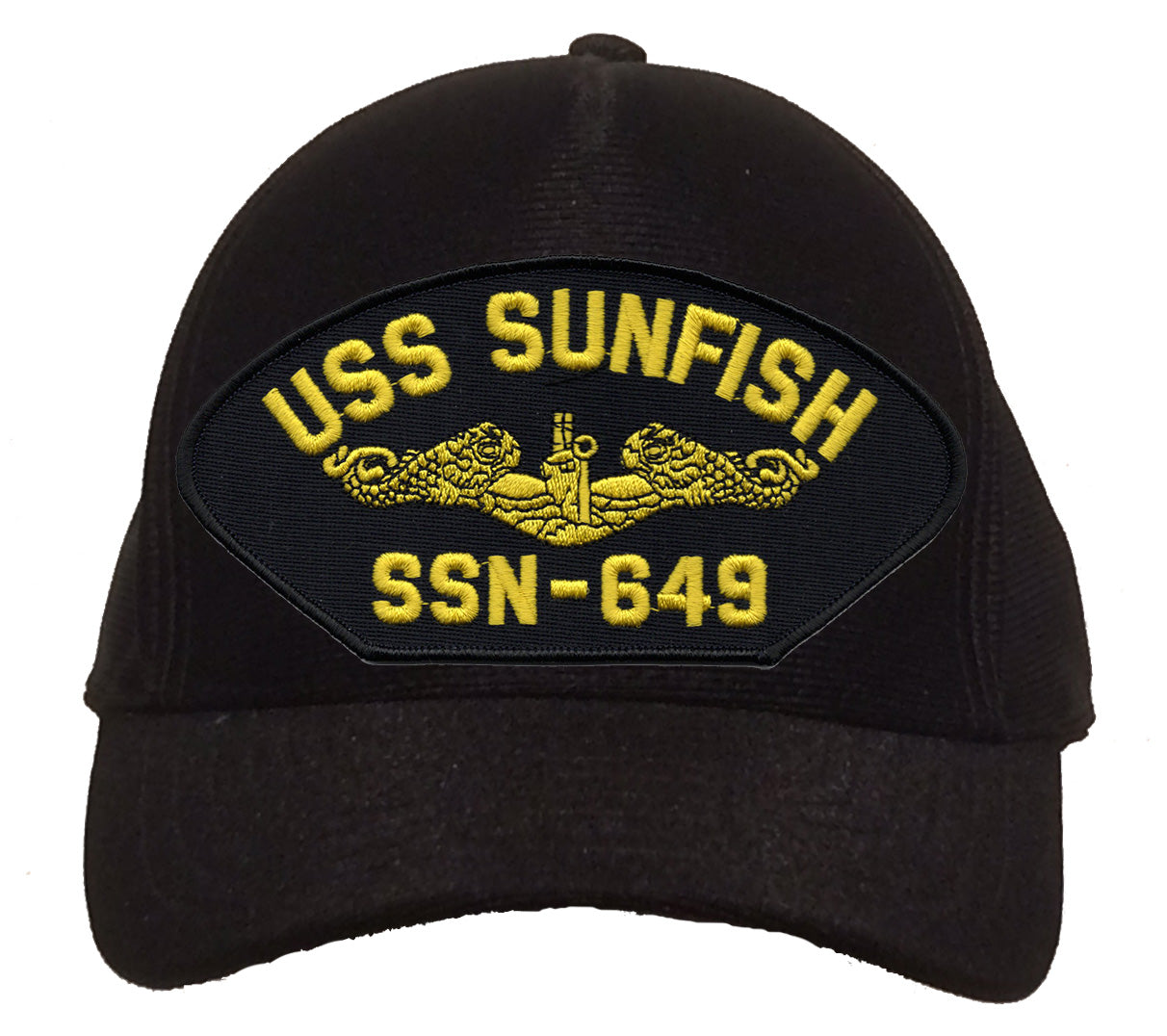 USS Sunfish SSN-649 Gold Dolphins Cap