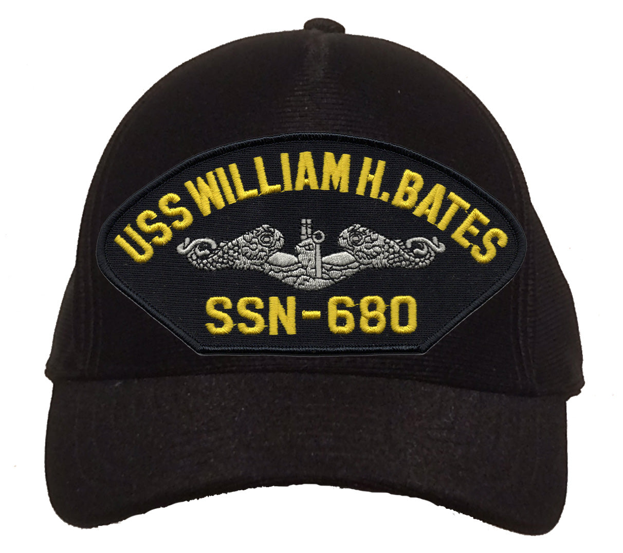 USS William H. Bates SSN-680 Silver Dolphins Cap