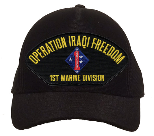 Operation Iraqi Freedom 1st Marine Division Cap