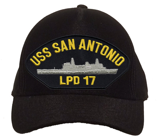 USS San Antonio LPD 17 Cap