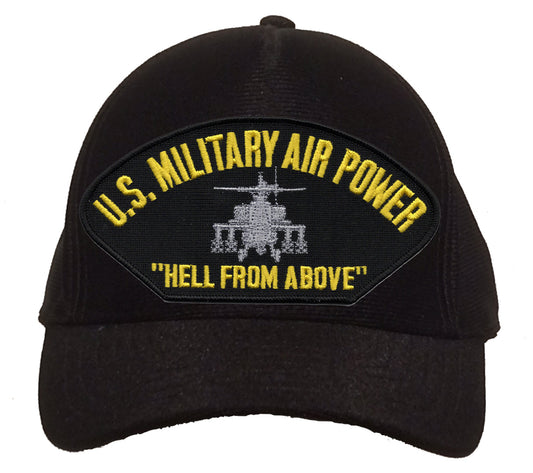 US Military Air Power "Hell From Above" Cap