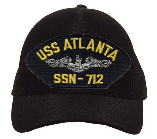 USS Atlanta SSN-712 Silver Dolphin Cap