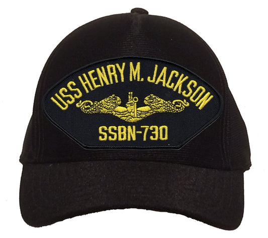 USS Henry M. Jackson SSBN-730 Gold Dolphins Cap