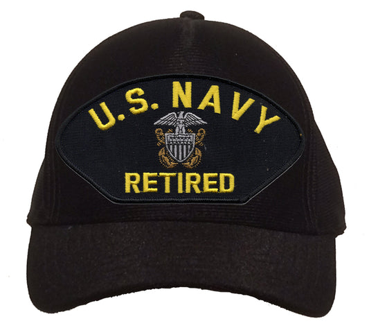 US Navy Retired Officer Crest Cap