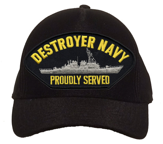 Destroyer Navy Proudly Served Cap