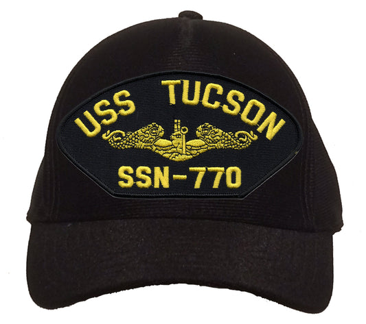 USS Tucson SSN 770 Gold Dolphins Cap