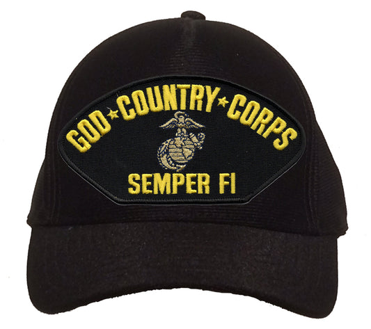 God Country Corps Semper Fi Cap