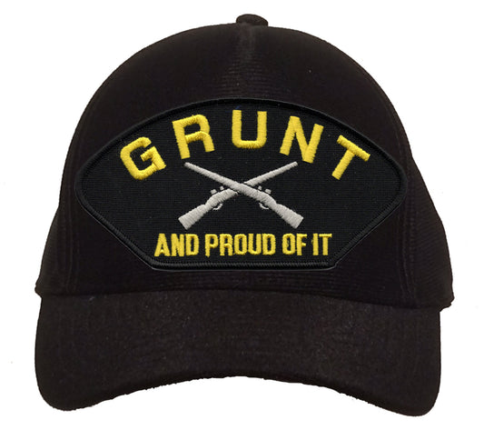 Grunt and proud of it Cap