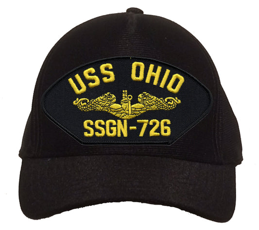 USS Ohio SSGN-726 Gold Dolphins Cap