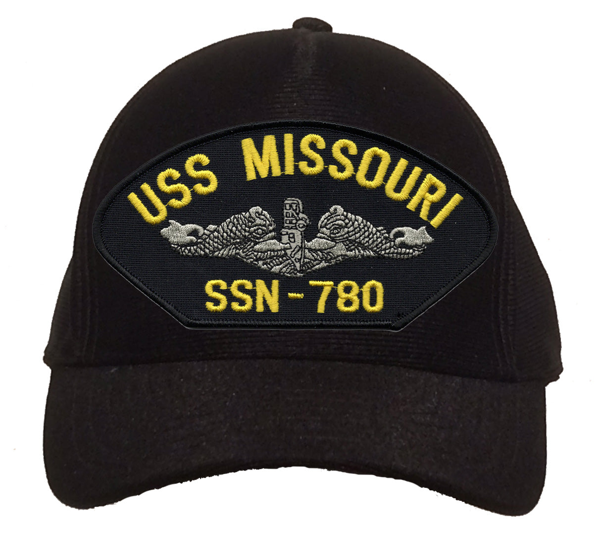 USS Missouri SSN-780 Silver Dolphins Cap