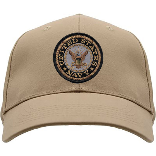 United States Navy Khaki Cap (6 panel low profile only)
