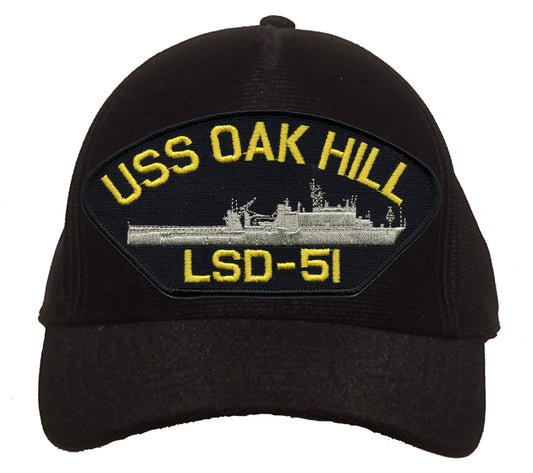 USS Oak Hill LSD-51 Cap