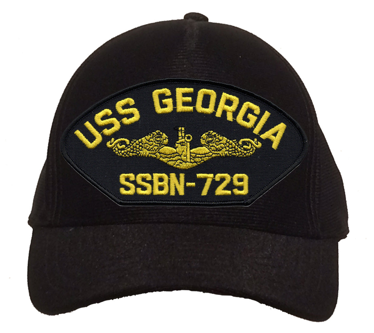 USS Georgia SSBN-729 Gold Dolphins Cap