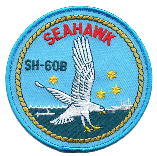 Seahawk SH-60B Iron On Patch