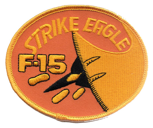Strike Eagle F-15 Iron On Patch