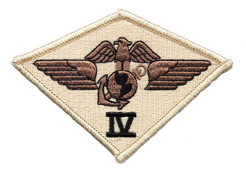 4th Marine Aircraft (Desert) Iron On Patch