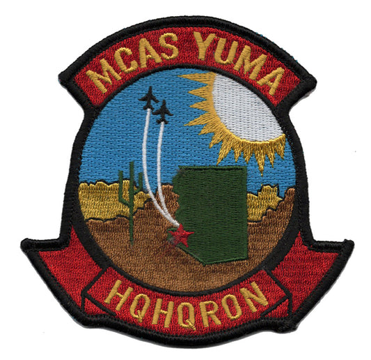 MCAS Yuma HQHQRON Iron On Patch