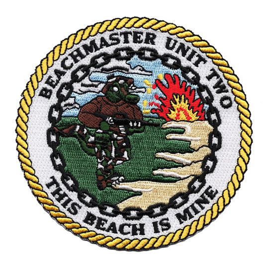 Beachmaster Unit 2 Iron On Patch