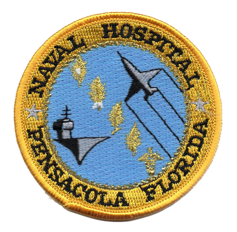 Naval Hospital Pensacola, FL Iron On Patch