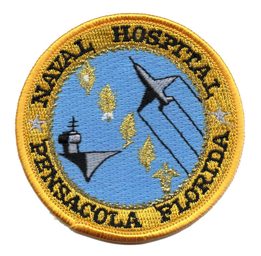 Naval Hospital Pensacola, FL Iron On Patch