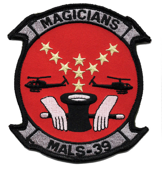 MALS-39 Magicians Hook and Loop Patch
