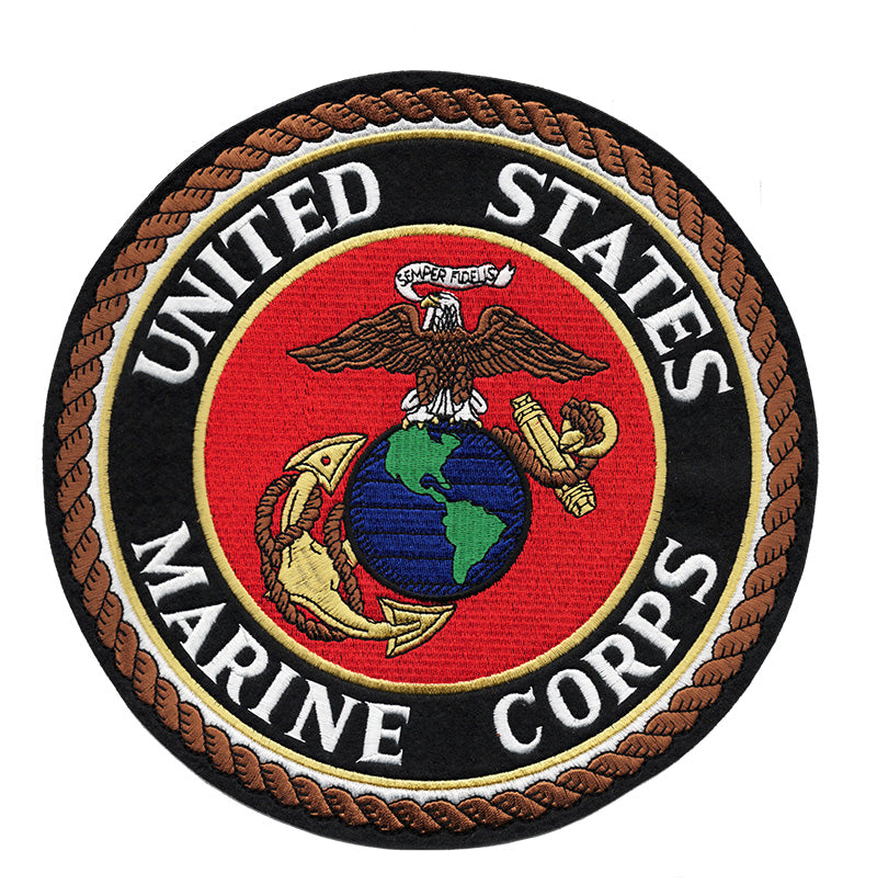United States Marine Corps Iron On Patch