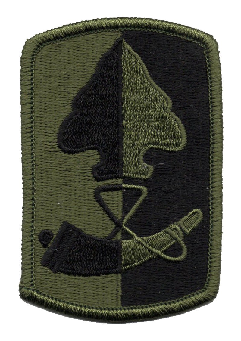 187 Infantry Brigade Iron On Patch