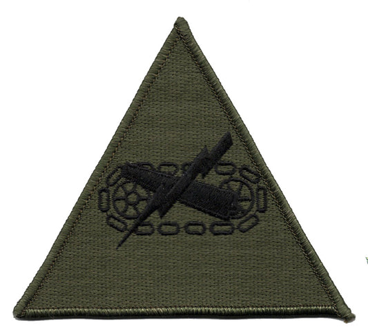 Armor Division Iron On Patch