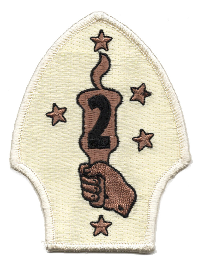2nd Marine Division Class A Iron On Patch