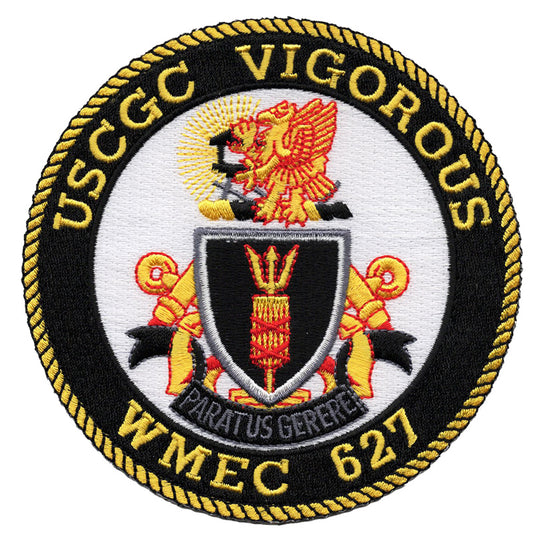 USCGC Vigorous WMEC 627 Iron On Patch