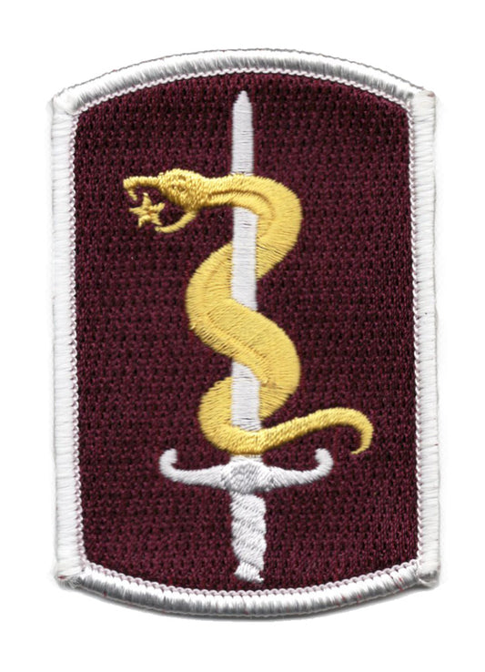 30th Medical Brigade (Class A) Iron On Patch
