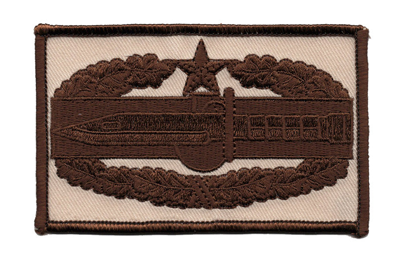 Combat Action Badge 2nd Award Iron On Patch