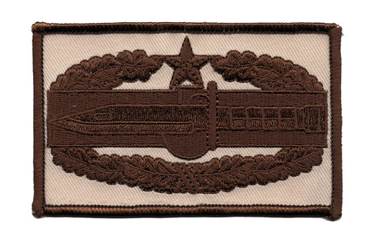 Combat Action Badge 2nd Award Iron On Patch