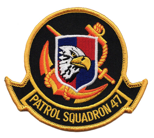 Patrol Squadron 47 Iron On Patch