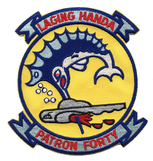 Patron Forty Laging Handa Iron On Patch (Copy)