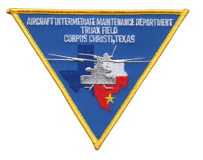 Aircraft Int. Maintenance Truax Field Iron On Patch