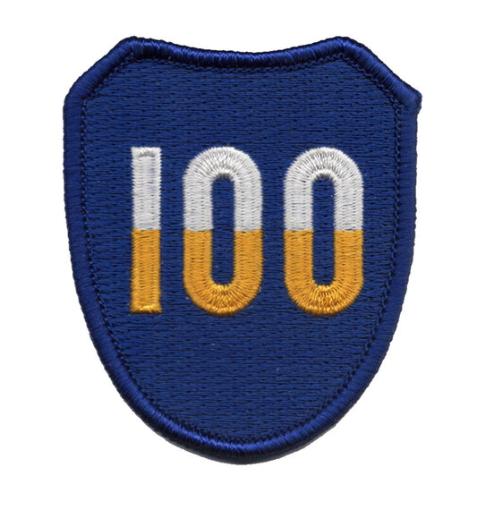 100th Training Division Iron On Patch