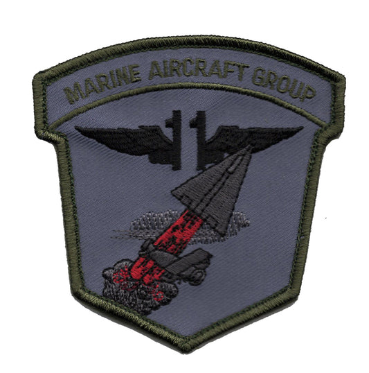 Marine Aircraft Group Hook and Loop Patch