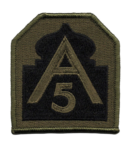 5th Army Iron On Patch
