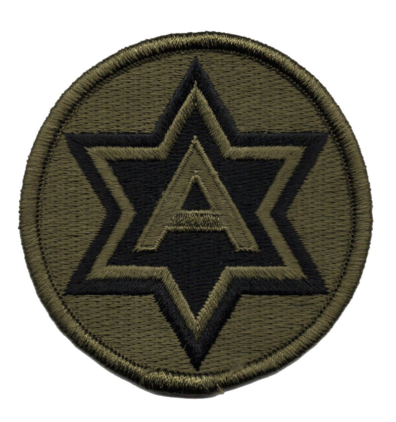 6th Army Iron On Patch