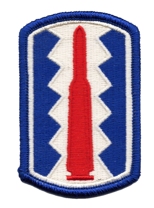 197th Infantry Brigade Iron On Patch