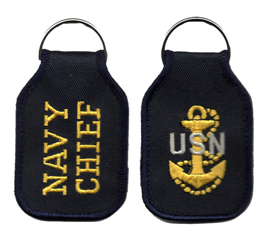 Navy Chief Key Chain