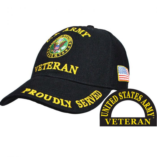 Army Veteran Cap (Proudly Served)