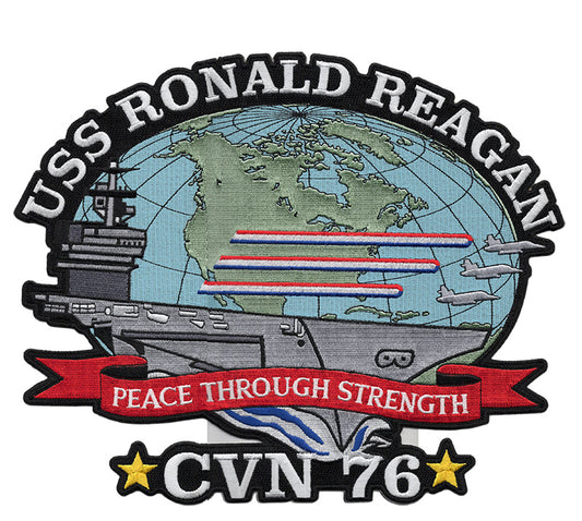 USS Ronald Reagan CVN-76 Jacket Patch