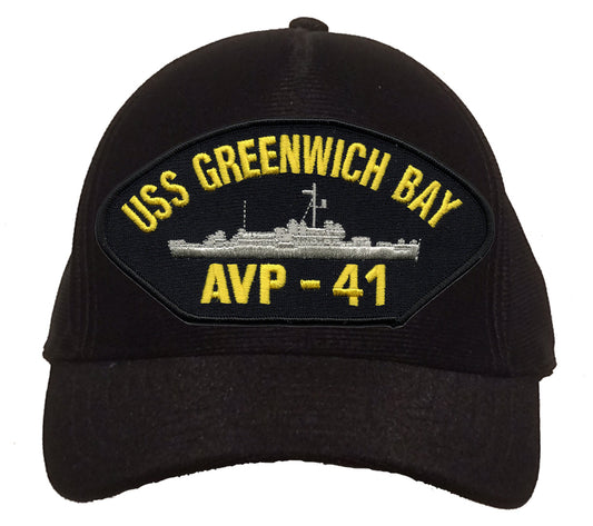 USS Greenwich Bay AVP-41 Cap