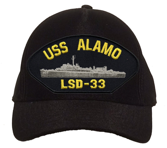 USS Alamo LSD-33 Cap