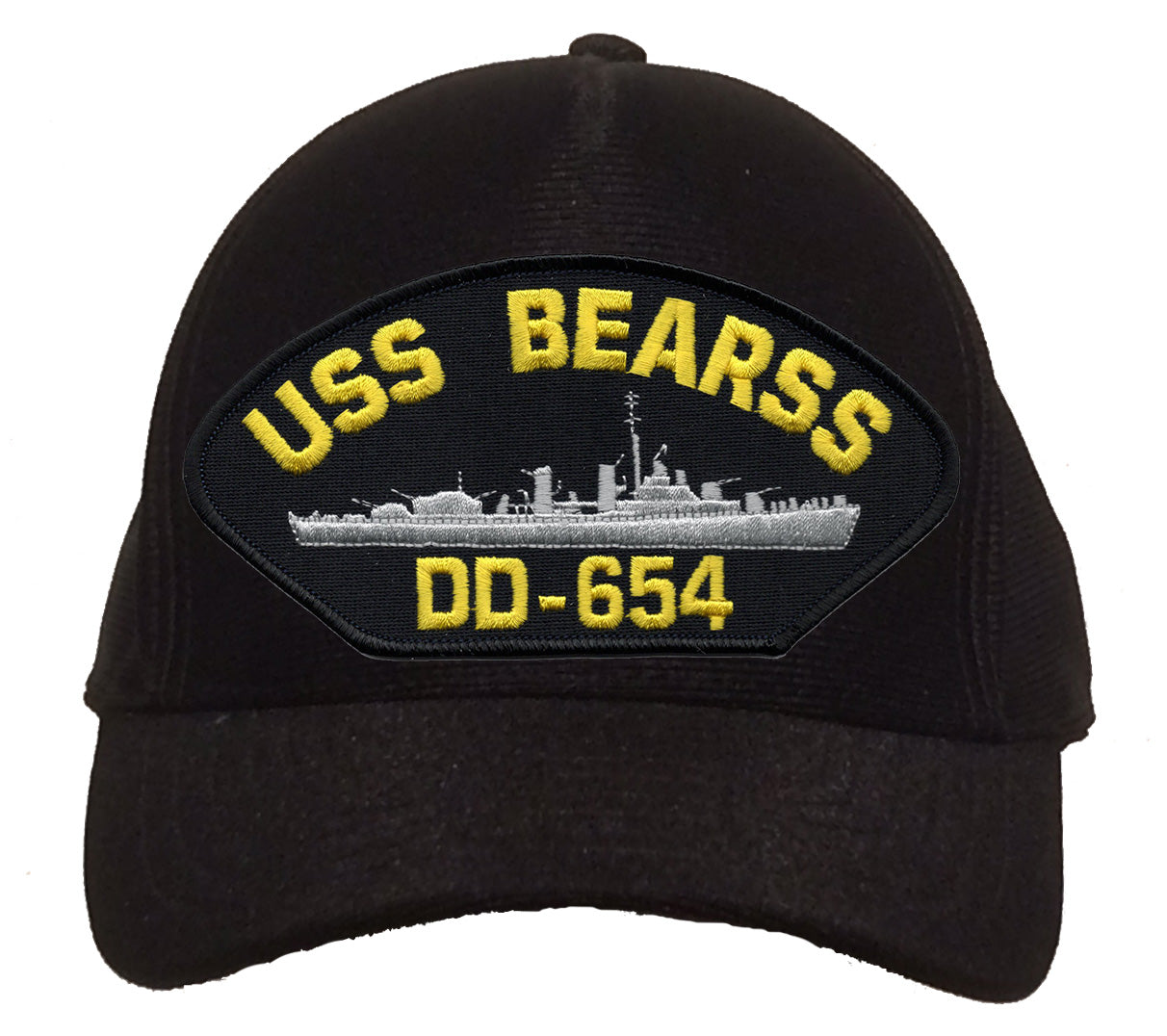 USS Bearss DD-654 Cap